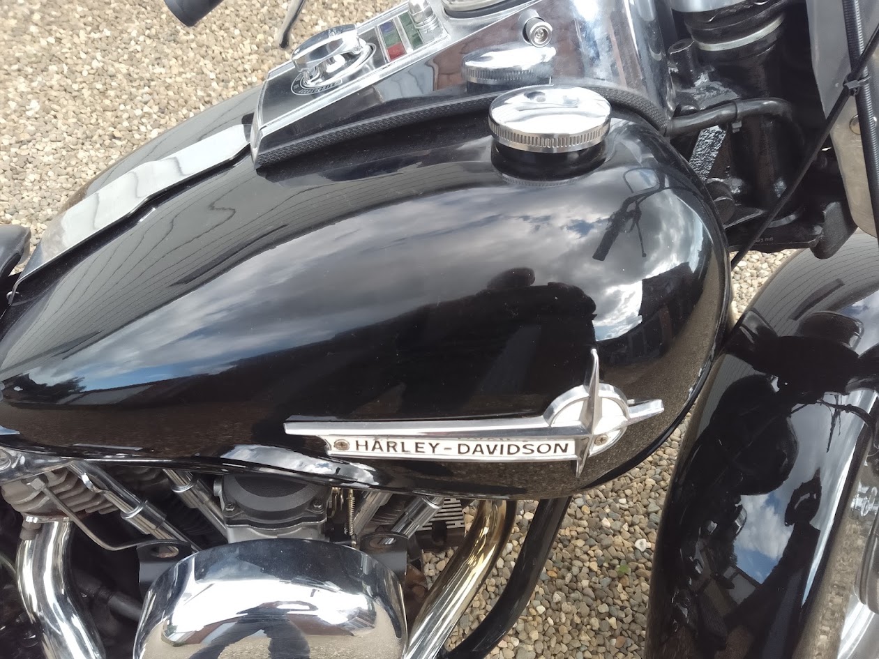 Harley-Davidson Electra Glide 1973 – Zeldzame Shovelhead Barn Find, Lage Km-stand
